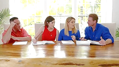 Sultry chick fucked by a younger twats